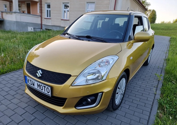 Suzuki Swift cena 35900 przebieg: 106000, rok produkcji 2014 z Gostyń małe 497